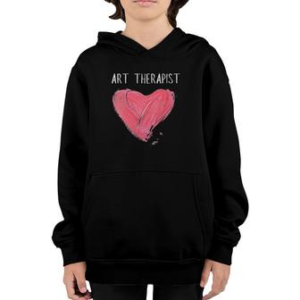 Womens Art Therapist And Recreational Therapy Therapist Rt Month Youth Hoodie | Mazezy