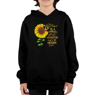 Womens In A World Full Of Grandmas Be A Deedee Mother's Day Youth Hoodie | Mazezy