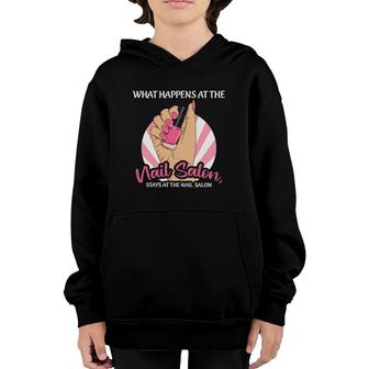 Womens Nail Tech Quote For A Manicurist Youth Hoodie | Mazezy CA