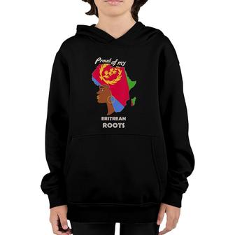 Womens Proud Eritrean Roots Black History Month Women's Youth Hoodie | Mazezy