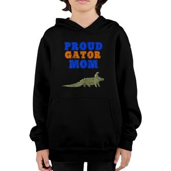Womens Proud Gator Mom - Cute Mother Gator For Parents Youth Hoodie | Mazezy