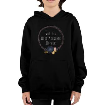 World's Most Adequate Mother Youth Hoodie | Mazezy