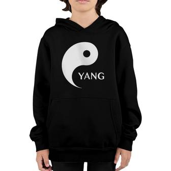 Yang Looking For Yin Matching Couple Valentine's Day Love Zip Youth Hoodie | Mazezy