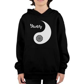 Yin & Yang For Valentine Cute Matching Couple Youth Hoodie | Mazezy