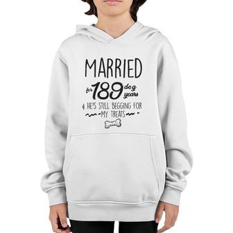 27 Yrs Anniversary Gift 27Th Wedding Anniversary For Her Youth Hoodie | Mazezy