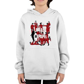 All Characters Money City Heists Poster Lover For Men Women Youth Hoodie