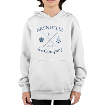 Arendelle Ice Company Ice Queen Youth Hoodie | Mazezy