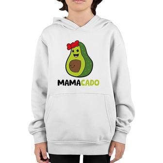 Avocado Mama Avocado Mom Mamacado Avocado Youth Hoodie | Mazezy