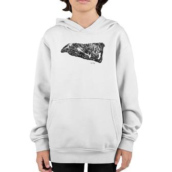 Bbq Tri Tip Illustrated Grilling Gift Youth Hoodie | Mazezy