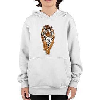 Bengal Tiger Lover Animal Lover Gift Youth Hoodie | Mazezy