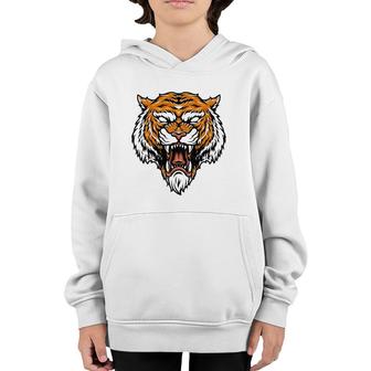 Bengal Tiger Lover Vintage Gift Youth Hoodie | Mazezy CA