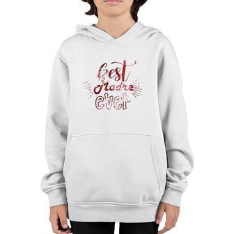 Best Madre Ever Mother's Day Pink Carnation Vesion Youth Hoodie | Mazezy