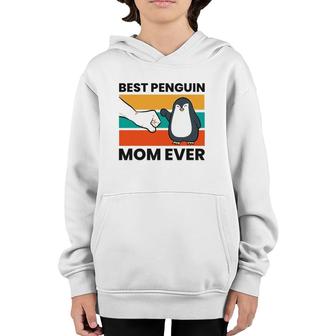 Best Penguin Mom Ever Penguin Mom Youth Hoodie | Mazezy