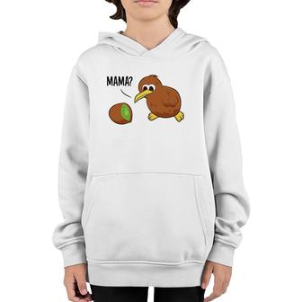 Bird Lover New Zealand Kiwi Fruit Funny Kiwi Mama Birds Youth Hoodie | Mazezy