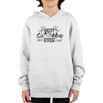 Cat Mama Pet Animal Lover Birthday Gift For Women Youth Hoodie | Mazezy