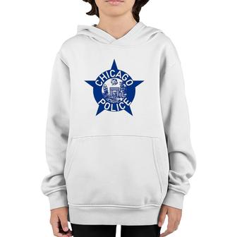 Chicago Police Department Police Symbol Youth Hoodie | Mazezy
