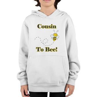 Cousin To Bee Pregnancy Announcement Youth Hoodie | Mazezy