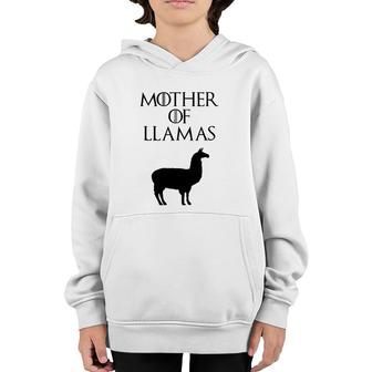 Cute & Unique Black Mother Of Llamas E010458 Ver2 Youth Hoodie | Mazezy