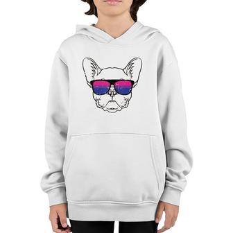 Dog Sunglasses Bi-Sexual Pride Puppy Lover Proud Lgbt-Q Ally Tank Top Youth Hoodie | Mazezy UK