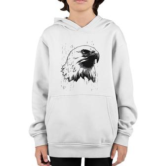 Eagle Funny Eagle Lover Gift Youth Hoodie | Mazezy