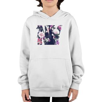 Floral New York City Graphic Tee S Urban New York City Youth Hoodie | Mazezy