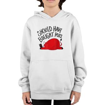 Funny Bull Trading Should Brought Puts Stock Market Forex Youth Hoodie | Mazezy