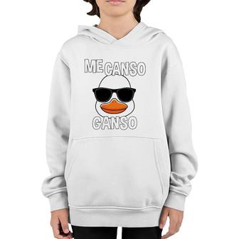 Funny Me Canso Ganso Amlo Lopez Obrador Mexican Fans Youth Hoodie | Mazezy