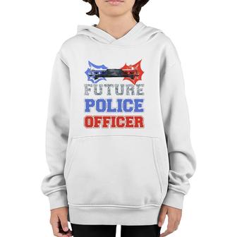 Future Police Officer Gift Idea For Deputys And Help Sherrif Youth Hoodie | Mazezy