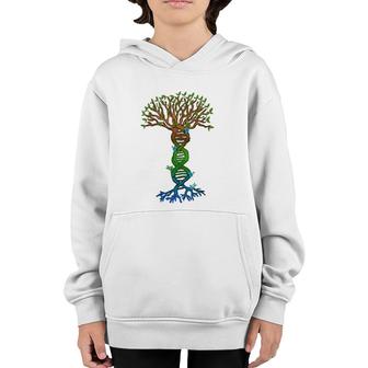 Genetics Tree Genetic Counselor Or Medical Specialist Youth Hoodie | Mazezy