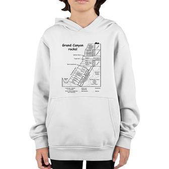Grand Canyon Rocks Geology And Rocks Of Grand Canyon Youth Hoodie | Mazezy