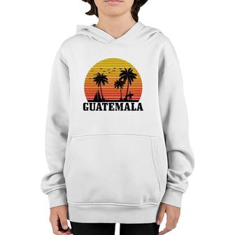 Guatemala Surfer Vintage Surf Surfing Guatemalan Souvenir Youth Hoodie | Mazezy