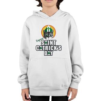 Happy St Catrick's Day St Patrick's Day Youth Hoodie | Mazezy