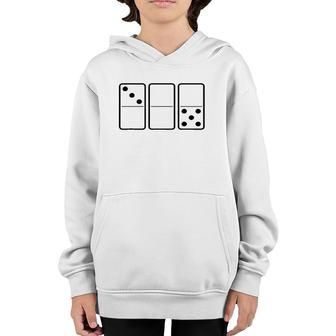 Hialeah Fl With Domino Pieces Youth Hoodie | Mazezy
