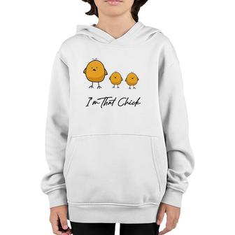 I'm That Chick Women's Funny Mom Mother's Day Youth Hoodie | Mazezy