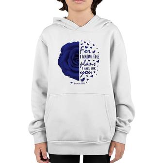Jeremiah 2911 Gifts Christian Religious Women Mom Her Wife Youth Hoodie | Mazezy