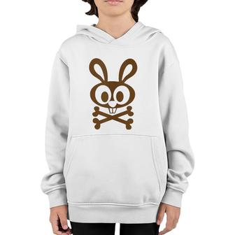 Kawaii Pshyco Sad Bunny Rabbit Youth Hoodie | Mazezy