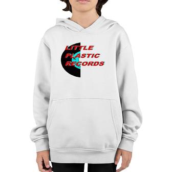 Little Plastic Records Music Youth Hoodie | Mazezy