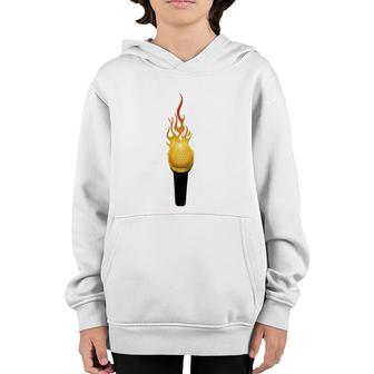 Microphone Hip-Hop Fire Spitter Battle Rapper Youth Hoodie | Mazezy
