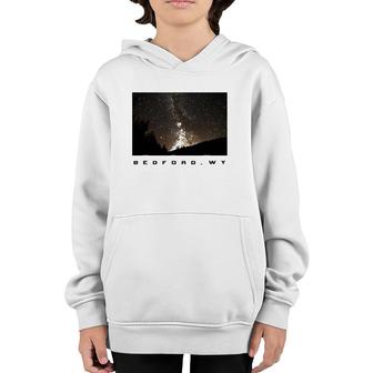 Milky Way In Bedford Souvenir Gift Youth Hoodie | Mazezy