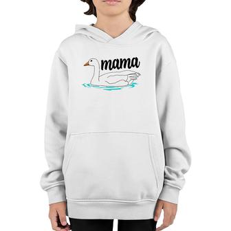 Momma Goose Funny Tee Mother's Day Gift Youth Hoodie | Mazezy