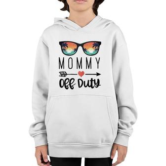 Mother Gift Sunglass Design Mommy Off Duty Youth Hoodie | Mazezy AU
