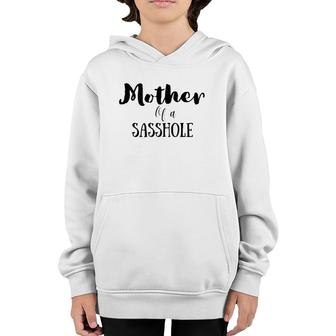 Mother Of A Sassy Child Graphic Mom Tee Youth Hoodie | Mazezy CA
