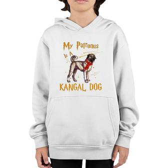 My Patronus Is A Kangal Dog Youth Hoodie | Mazezy