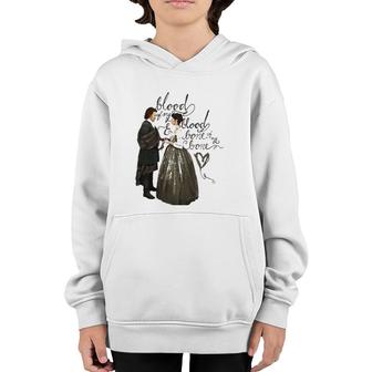 Outlander Blood Of My Blood Illustration Youth Hoodie | Mazezy