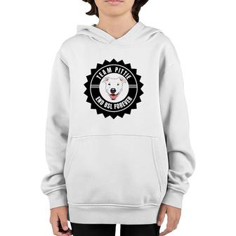 Pitbull Lover End Bsl Pittie Mom Rescue Pitbull Pit Bull Youth Hoodie | Mazezy