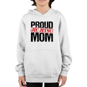 Proud Jiu Jitsu Mom Youth Hoodie | Mazezy