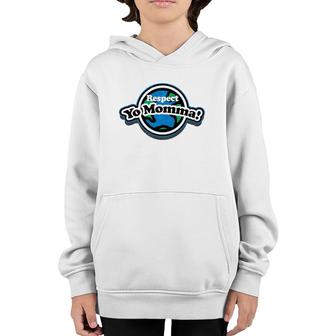 Respect Yo Mother Earth Day Youth Hoodie | Mazezy