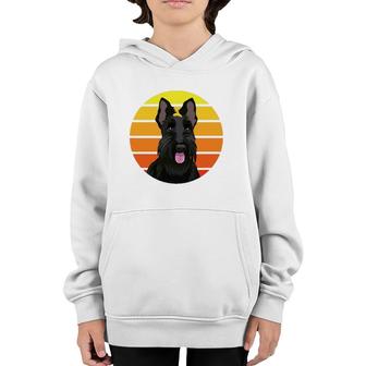 Scottish Terrier Dog Lover Gift Youth Hoodie | Mazezy
