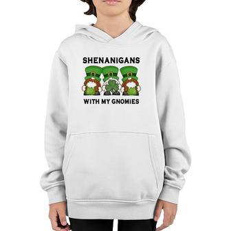 Shenanigans With My Gnomies Gift Youth Hoodie | Mazezy