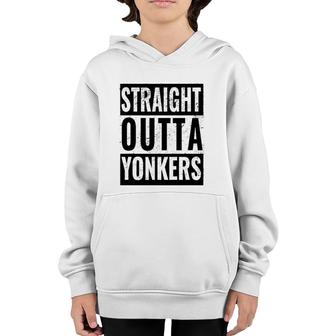 Straight Outta Yonkers - Straight Out Of Yonkers Youth Hoodie | Mazezy